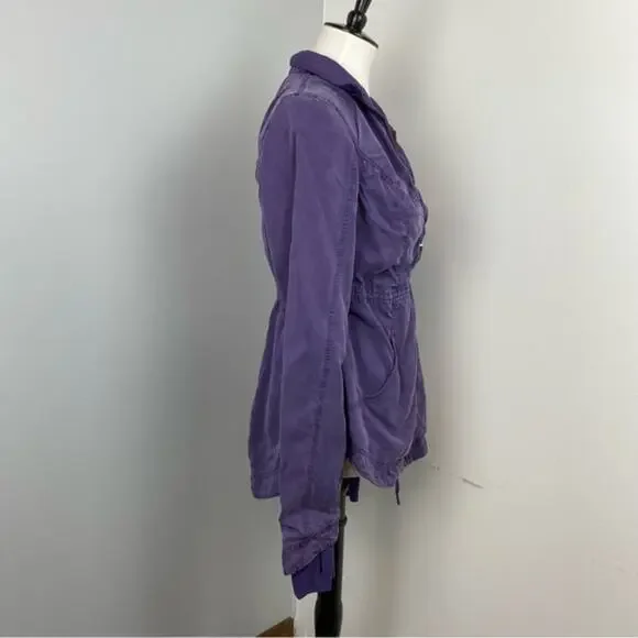 Lululemon Inner Peace Reversible Jacket Concord Grape Sz 6 Full Zip - Picture 13 of 15